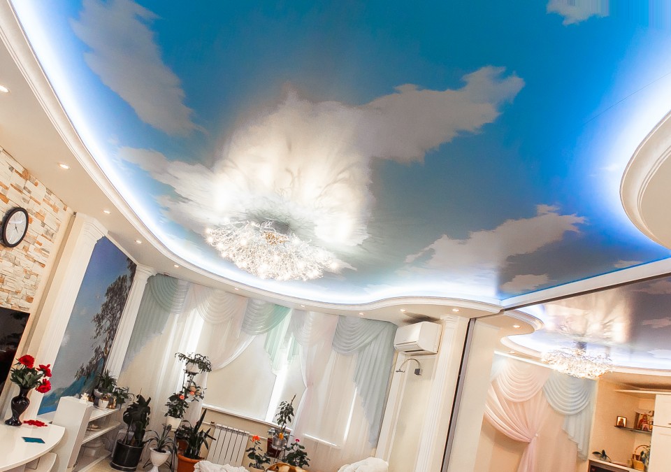 Заказать потолок с фотопечатью в г. Вязьма